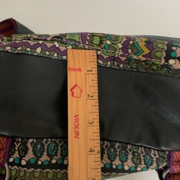 Sakroots Artist Circle Multicolored Boho Convertible Shoulder Bag Backpack - Picture 14 of 16